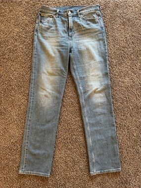 Gap 90s high rise straight denim jeans